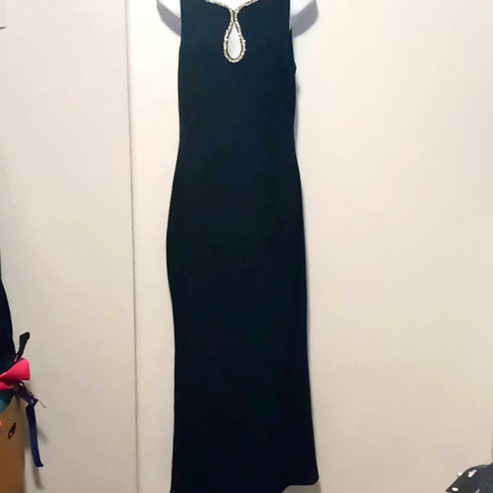 Long black Evening dress